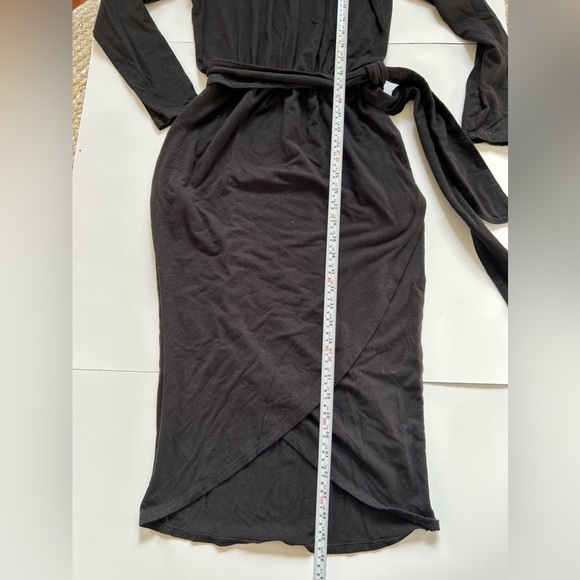 SMASH & TESS REBECCA WRAP DRESS black xxs - Picture 5 of 8